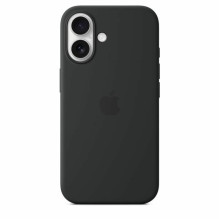 Apple iPhone 16 Silicone Case with MagSafe black