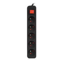 Maitinimo Ilgintuvas - Lanberg PS1-05E-0150-BK 5 Lizdų 1,5 m Juodas Maitinimo Ilgintuvas - Lanberg PS1-05E-0150-BK 5 Lizdų 1,5 m Juodas