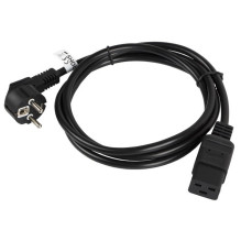 Maitinimo Laidas - Lanberg CA-C19C-10CC-0018-BK, 1,8 m Juodas Maitinimo Laidas - Lanberg CA-C19C-10CC-0018-BK, 1,8 m Juodas