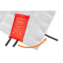 NEO TOOLS Stiklo pluošto gaisrinė antklodė 1,2 × 1,8 m 97-674