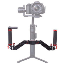 Accessory - Caruba alloy spring double grip for gimbals 1/4" mounting point Accessory - Caruba alloy spring double grip for gimbals 1/4" mounting point