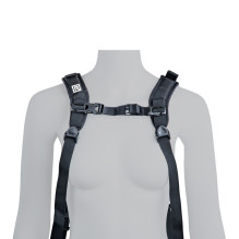 Camera strap - BlackRapid Double Slim X Extra Comfort, adjustable, padded, black Camera strap - BlackRapid Double Slim X Extra Comfort, adjustable, padded, black