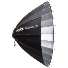 Parabolic Reflector - Godox 128 120 cm 24 Bars Silver Parabolic Reflector - Godox 128 120 cm 24 Bars Silver