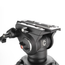 Video tripod - Caruba Videostar 188 Pro 75 mm 15 kg 83-180 cm 4.9 kg Video tripod - Caruba Videostar 188 Pro 75 mm 15 kg 83-180 cm 4.9 kg