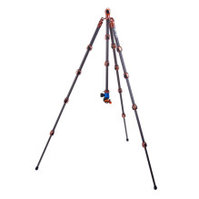 Fotoaparato trikojis - 3 Legged Thing Pro 2.0 Albert Carbon su AirHed Pro bronzos spalvos