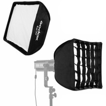 Apšvietimo priedas - Godox Softbox + Grid 30x30cm for S30 Focusing LED Spotlight