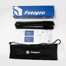 Fotoaparato trikojis - Fotopro S4 Pro + 42QP aliumininis trikojis, 41,8-150 cm, 8 kg