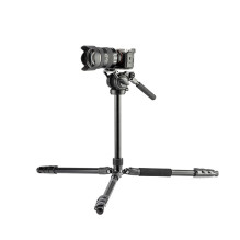 Stovas - Fotopro S5i Video Tripod, 5kg talpa, skysčio galva, lengvas Stovas - Fotopro S5i Video Tripod, 5kg talpa, skysčio galva, lengvas