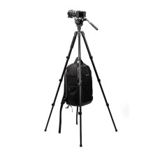 Stovas - Fotopro S5i Video Tripod, 5kg talpa, skysčio galva, lengvas Stovas - Fotopro S5i Video Tripod, 5kg talpa, skysčio galva, lengvas