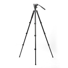 Stovas - Fotopro S5i Video Tripod, 5kg talpa, skysčio galva, lengvas Stovas - Fotopro S5i Video Tripod, 5kg talpa, skysčio galva, lengvas