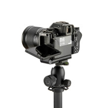 Kameros priedas - 3 Legged Thing ZADIE QD L laikiklis Nikon Z6 III, Arca Swiss, juodas Kameros priedas - 3 Legged Thing ZADIE QD L laikiklis Nikon Z6 III, Arca Swiss, juodas