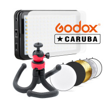 Kameros Apšvietimo Rinkinys - Godox LEDM150 Makro Apšvietimo Rinkinys, 150 LED, 5600 K LED Lempa, 5-in-1 Reflektorius, M Kameros Apšvietimo Rinkinys - Godox LEDM150 Makro Apšvietimo Rinkinys, 150 LED, 5600 K LED Lempa, 5-in-1 Reflektorius, M
