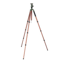 Tripod - Fotopro X Go Predator 12kg 4-section 47-172cm aluminum green