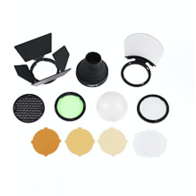 Lighting Equipment - Godox R1 RGB Round LED Light with AK R1 Kit