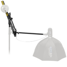 Lighting Equipment - WESTCOTT Easy Boom 28" Arm, 360° Rotation, 15 lbs Capacity, Black