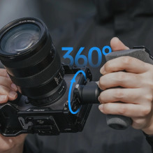 Fotoaparato Korpuso Šoninė Rankena - Falcam F22B5601 Side Handle PRO Left Grey Black Fotoaparato Korpuso Šoninė Rankena - Falcam F22B5601 Side Handle PRO Left Grey Black