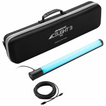 Lighting Equipment - WESTCOTT Tuba LED Ice Light 3 RGBWW 2700K-6500K USB-C Black Lighting Equipment - WESTCOTT Tuba LED Ice Light 3 RGBWW 2700K-6500K USB-C Black