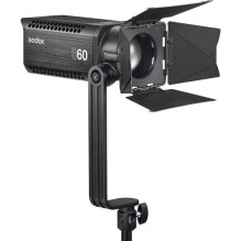 LED lempa - Godox S60 3 lempų rinkinys, 6-55° spindulys, 5 600 K, CRI 96 / TLCI 97