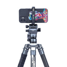 Camera Tripod - Fotopro X aircross 3 Video Charcoal Grey