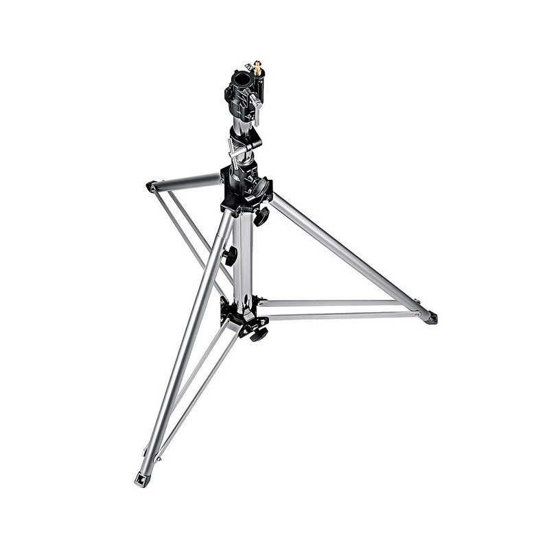 Stovas - Manfrotto FOLLOW SPOT Plieninis Chromuotas