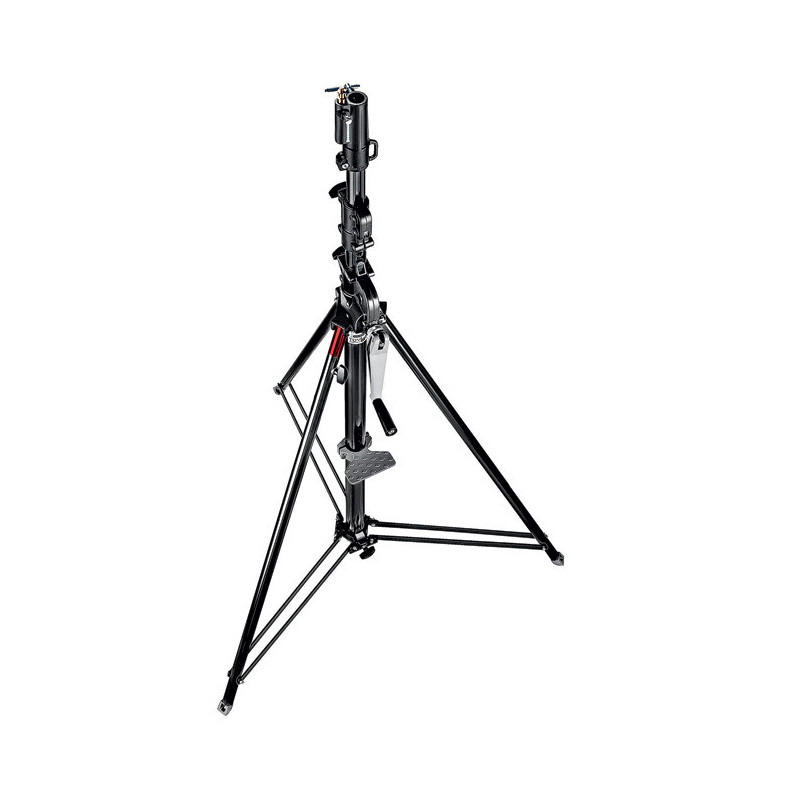 Trikojis - Manfrotto Statyvas WIND-UP Plieninis Juodas