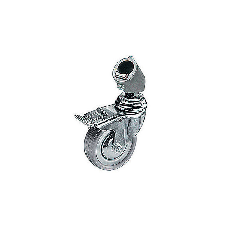 Tripod - Manfrotto lockable wheels 75mm diameter 22mm mount