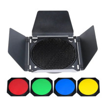 Lighting accessory - Godox BD 04 Barndoor kit (barndoor, 4 filters, honeycomb) Lighting accessory - Godox BD 04 Barndoor kit (barndoor, 4 filters, honeycomb)