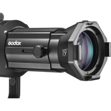 Apšvietimo įranga - Godox VSA 19K Spotlight Kit (19°, 26°, 36° objektyvai, nešiojama krepšys)