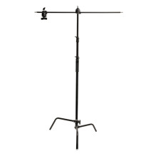 Apšvietimo stovas - Caruba C stovas su boom ranka 300cm 11kg juodas