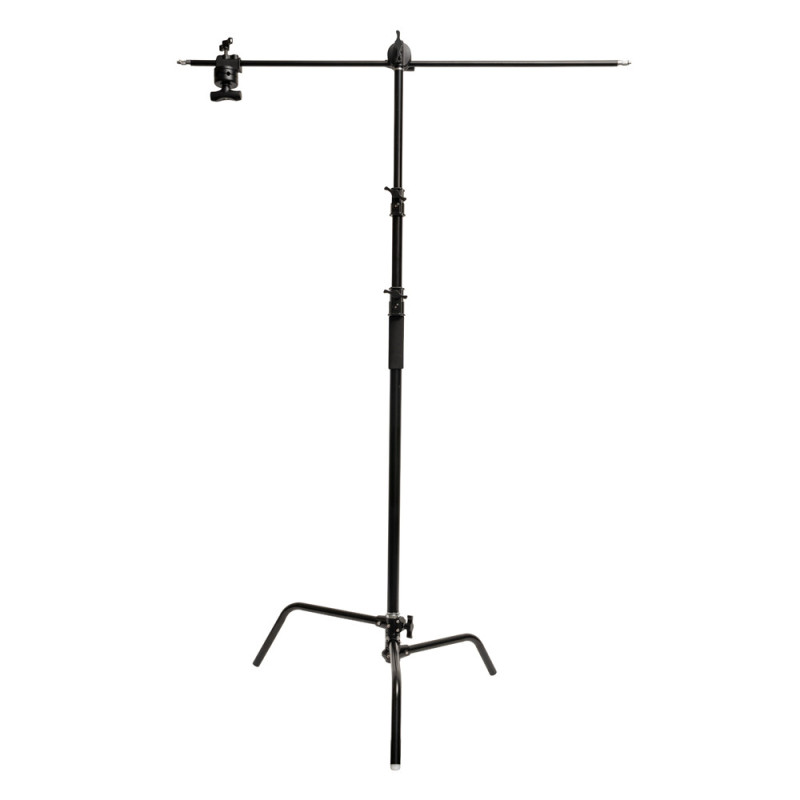 Apšvietimo stovas - Caruba C stovas su boom ranka 300cm 11kg juodas