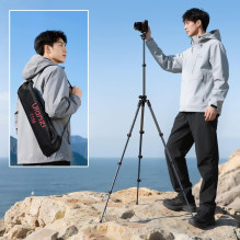 Photography Tripod - Ulanzi TT59 175 cm, 3 kg Load, Aluminum, Black / Gray Photography Tripod - Ulanzi TT59 175 cm, 3 kg Load, Aluminum, Black / Gray