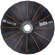 Lighting modifier - Godox parabolic reflector Zoom Box P128Kit, adjustable focus, stable mounting