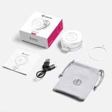 LED Šviestuvas - Ulanzi LM23 Reguliuojamas 10-100 % 2 500-8 500 K 400 mAh USB-C Magnetinis Baltas