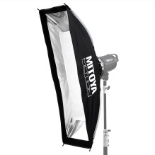 Studio Softbox - Mitoya Motion Strip 22 × 90 cm With Bowens Grid Studio Softbox - Mitoya Motion Strip 22 × 90 cm With Bowens Grid