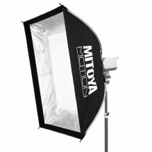Lighting equipment - MITOYA MOTION Softbox 60x90cm Bowens Mount, 2 Diffusers, Grid Lighting equipment - MITOYA MOTION Softbox 60x90cm Bowens Mount, 2 Diffusers, Grid