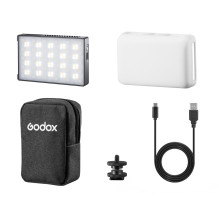 Apšvietimo Įranga - Godox C5R Mobile RGB LED Light 2500K-8500K 3000mAh Apšvietimo Įranga - Godox C5R Mobile RGB LED Light 2500K-8500K 3000mAh