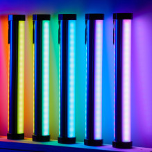 LED light - Godox TL30 RGB two-light set, 2700-6500 K, RGB HSI CCT FX, rechargeable via USB-C, black LED light - Godox TL30 RGB two-light set, 2700-6500 K, RGB HSI CCT FX, rechargeable via USB-C, black