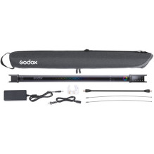 Apšvietimo įranga - Godox TL60 Tube Light (reguliuojamas 2700K-6500K, Bluetooth, baterija) Apšvietimo įranga - Godox TL60 Tube Light (reguliuojamas 2700K-6500K, Bluetooth, baterija)