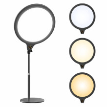 Apšvietimo įranga - ULANZI VIJIM K1 LED žiedinė šviesa 3200-6500K, 120 LED