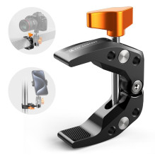 Universal Clamp - K&F Concept MS15 Aluminum Clamp 60mm Opening Universal Clamp - K&F Concept MS15 Aluminum Clamp 60mm Opening