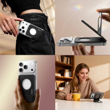 Telefono Trikojis - ULANZI MagSnap Stovas PS01 Grafito Juodas 10 × 6,4 × 0,7 cm 63 g Telefono Trikojis - ULANZI MagSnap Stovas PS01 Grafito Juodas 10 × 6,4 × 0,7 cm 63 g