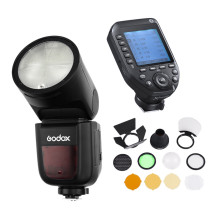 Photography Equipment - Godox Speedlite V1 Canon Flash with X Pro II Trigger