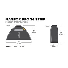 Fotografijos Minkštos Šviesos Dėžė - MagMod MagBox Pro 36 Strip Fotografijos Minkštos Šviesos Dėžė - MagMod MagBox Pro 36 Strip