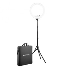 Apšvietimo rinkinys - Westcott 18" Bi Color LED Žiedinė Šviesa, 3200K-5600K, Aukštas CRI 97