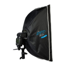 Apšvietimo įranga - Westcott Rapid Box Portable Portrait Speedlite Kit, 2 difuzoriai, softbox, octabox Apšvietimo įranga - Westcott Rapid Box Portable Portrait Speedlite Kit, 2 difuzoriai, softbox, octabox