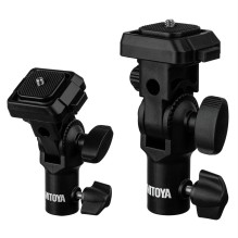 Photography Equipment - ULANZI TH02 1/4" Thread Ball Head with 360° Rotation and 90° Tilt Photography Equipment - ULANZI TH02 1/4" Thread Ball Head with 360° Rotation and 90° Tilt