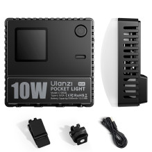 LED Šviesa - Ulanzi C10RGB L205 LED Lempa 10 W 1 800-9 000 K 3 300 mAh RGB