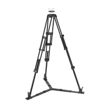 Vaizdo Stovas - Manfrotto Statyw Pro Video Alu Twin 100mm Bowl, 75mm Adapter
