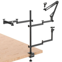 Stand - Ulanzi UURig Table Top Live Broadcast Stand Adjustable Height Black Stand - Ulanzi UURig Table Top Live Broadcast Stand Adjustable Height Black