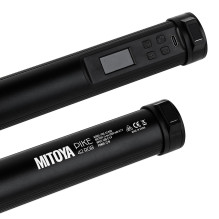 LED Light - MITOYA PIKE 42 RGB 42 cm 2,500-9,900 K 1,200 lm 12 W 5,200 mAh Black